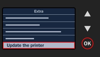 update the printer